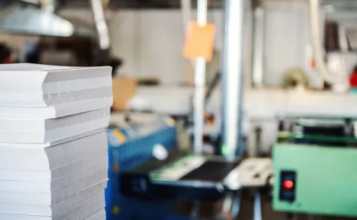 印刷会社の写真